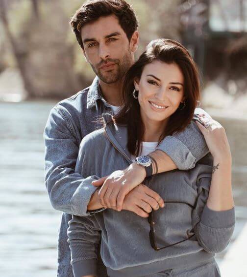 Rachel Legrain-Trapani with her boyfriend Valentin Leonard.